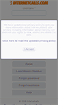 Mobile Screenshot of internetcalls.com